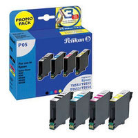 Pelikan (bk,c,m,y) Ink Cartridge (353511)